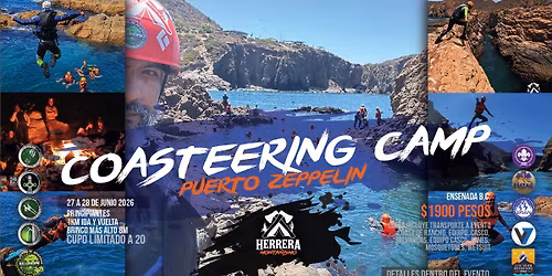 Coasteering principiantes Campamento
