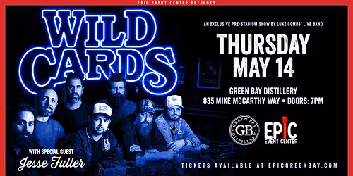 The Wild Cards - an exclusive pre-stadium show by Luke Comb's Band