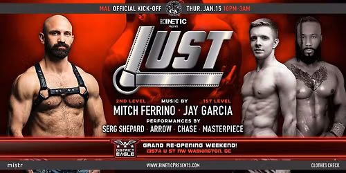 LUST: Official MAL Kick-Off with DJs Mitch Ferrino & Jay Garcia