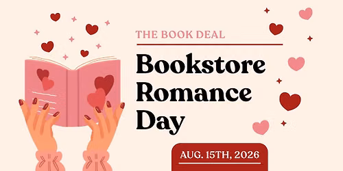 Bookstore Romance Day 2026 at The Book Deal