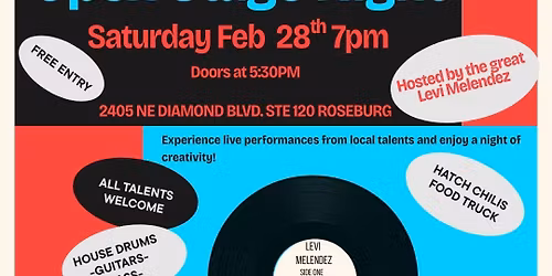 Urban Blendz Open Stage by Levi Melendez