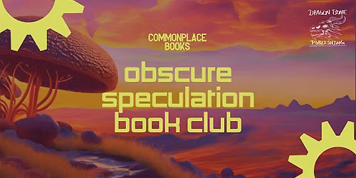 obscure speculation book club: Syncopation