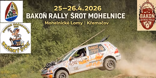 Bako\u0148 Rally \u0160rot Mohelnice. Mohelnick\u00e9 lomy, K\u0159ema\u010dov 