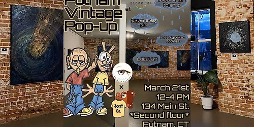 Putnam Vintage Pop Up Shop at Block 134