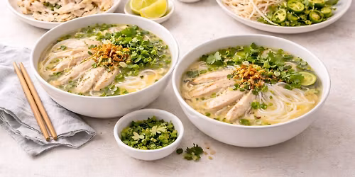 Rotisserie Chicken Pho \u2014 Florida Academy of Baking