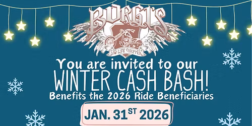 WINTER CASH BASH!!!