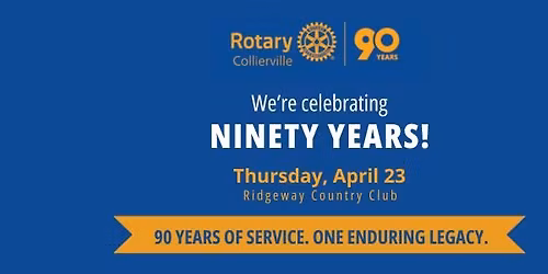 Collierville Rotary 90th Anniversary Celebration