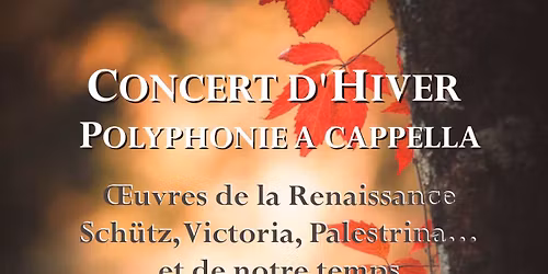 Concert d'hiver \u00e0 la Cath\u00e9drale Ste-Croix des Arm\u00e9niens