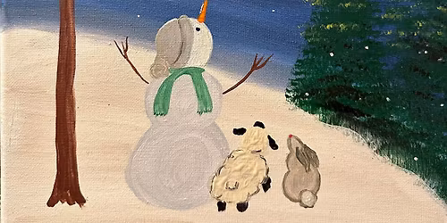 Snowman and friends at Greeko’s