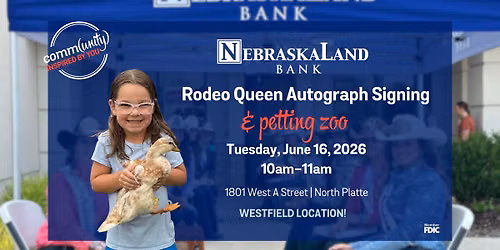 Rodeo Queen Meet and Greet + Petting Zoo