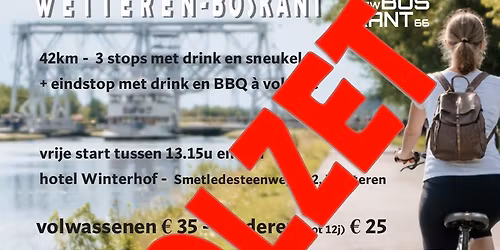 Sneukelfietstocht 25\/5\/26 VOLZET