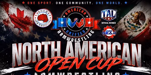 2027 NORTH AMERICAN OPEN CUP ARMWRESTLING 