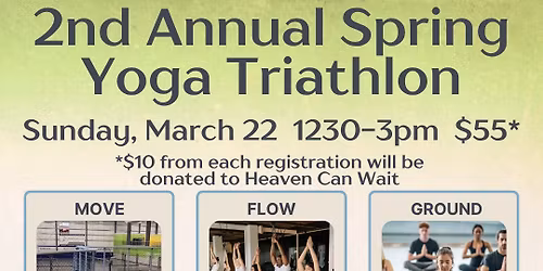 2nd Annual Spring Yoga Triathlon