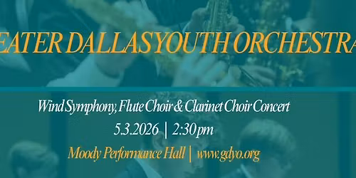 Wind Symphony, Flute & Clarinet Choirs Season Finale Concert