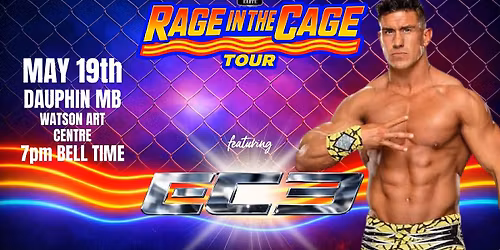 CWE Live In Dauphin Ft A Steel Cage Match & WWE Star EC3