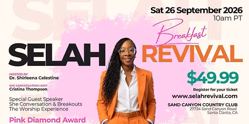 SELAH Revival Breakfast Sand Canyon Santa Clarita