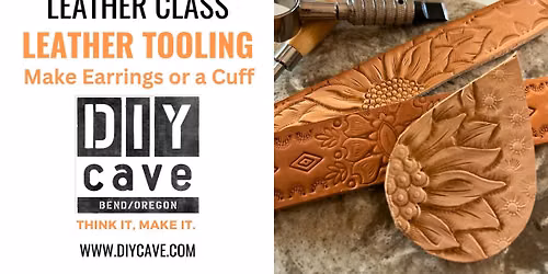 Intro to Leather Tooling: Make Earrings or a Cuff