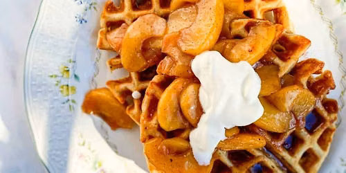 Apple Belgian Waffle Breakfast Buffet - all you can eat!