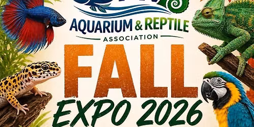 DFWAA Fall 2026 Aquatic, Reptile & Plant Expo
