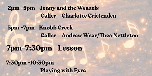 Serenity Summer Nights - Contra Dance at Serenity Knoll \/ Purple