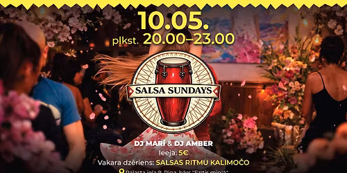 SALSA SUNDAYS \/\/ Ez\u012btis migl\u0101 Palasta iel\u0101