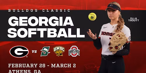 Parking Clemson Tigers at Georgia Bulldogs Softball