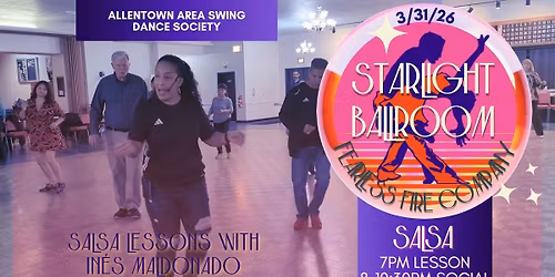 \ud83d\udc83Salsa Lessons with In\u00e9s Maldonado\ud83d\udd7a