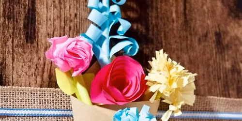 Kids Nature Crafting Series: Paper Flower Bouquets