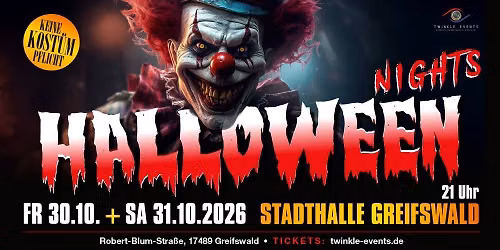 Daddy Cool w\/ Halloween Zombie Night \ud83c\udf83- Stadthalle Greifswald