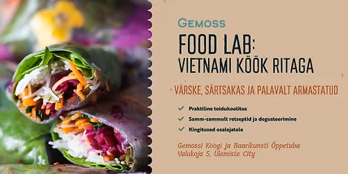 FOOD LAB: Vietnami k\u00f6\u00f6k Ritaga 20.11.2025