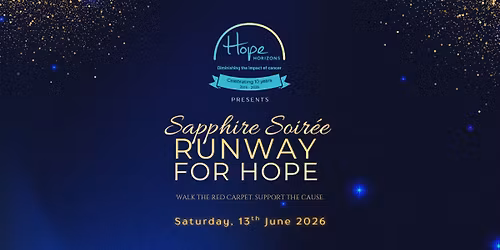 Sapphire Soiree: Runway for Hope