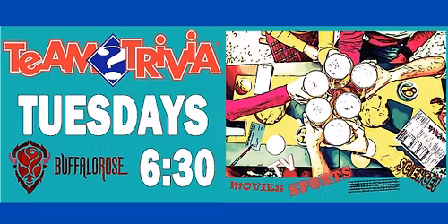 Tuesday Team Trivia - Buffalo Rose Restaurant Sky Bar