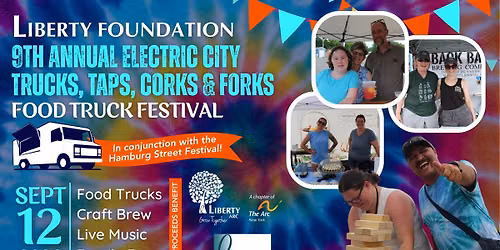 Electric City Trucks, Taps, Corks, and Forks