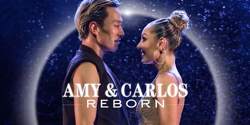 Amy Dowden and Carlos Gu at New Theatre Cardiff