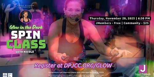 Glow in The Dark Spin Class with Nicole