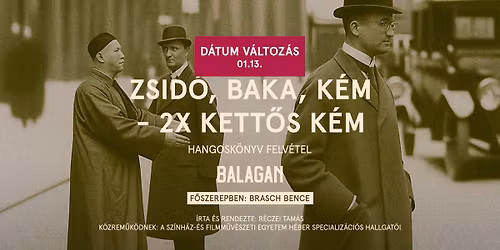Zsid\u00f3, Baka, K\u00e9m - 2x Kett\u0151s K\u00e9m