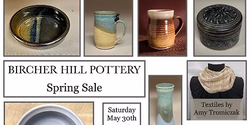 Birch Hill pottery spring sale