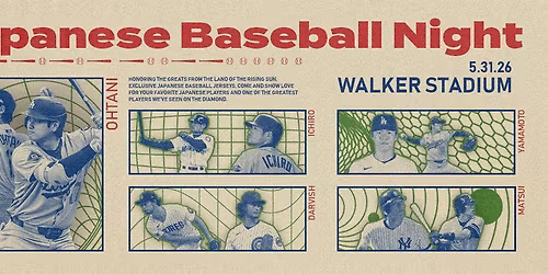Japanese Baseball Night + Youth Baseball Sunday at the Portland Pickles