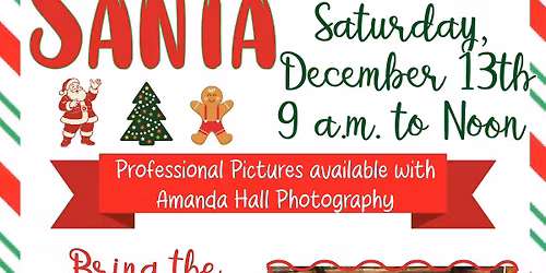 Pictures with Farmer Santa