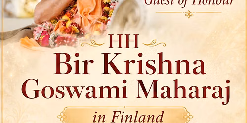 HH Bir Krishna Goswami Suomessa \/ in Finland