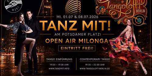 TANZ MIT! - Tango Open Air Milonga und Einf\u00fchrung Nr.2