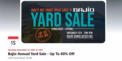 Bajio Annual Yard Sale