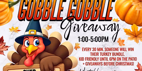 GOBBLE GOBBLE GIVEAWAY