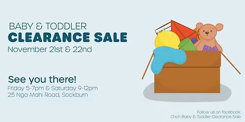 Christchurch Baby & Toddler Clearance Sale