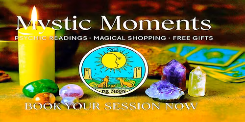 \ufeffMystic Moments: Psychic Reader \u2022 Magical Shopping \u2022 Free Gifts