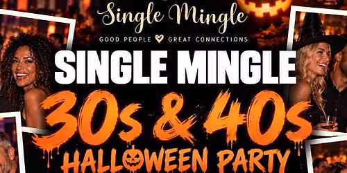 Single Mingle Manchester | 30s & 40s Singles Halloween Party!
