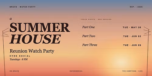 Summer House Reunion Watch Party