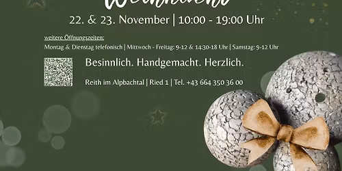 Weihnachtsausstellung - \u2728einfach stille Weihnacht \u2728