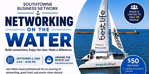Networking on the Water \u2013 A Summer Evening for a Great Cause