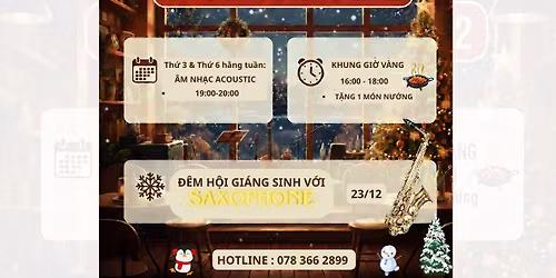 \u0110\u00eam H\u1ed9i Gi\u00e1ng Sinh V\u1edbi Saxsophone